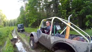 УАЗ на военных и обычных мостах
