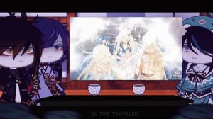 "Archons react to the traveler"✦Genshin impact My God AU traveler💖Read desc!Short⚠️