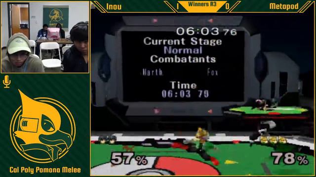 Winners Quarters: Inou Marth vs Alex Metapod Fox