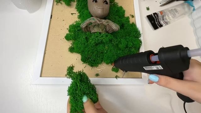 ДЕЛАЮ КАРТИНЫ ИЗ МХА ?