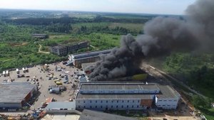 Пожар в Зеленограде 20 район