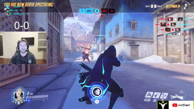 POTG! DANTEH TRACER GAMEPLAY OVERWATCH SEASON 34 TOP 500 смотреть онлайн