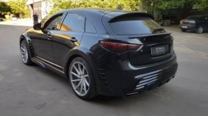 Выхлопная система с регулирвокой звука на Infiniti FX37 by FiliTek Exhaust