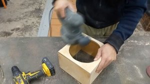 Как сделать классное кашпо для цветов из спилов дерева. DIY. Стильный декор.