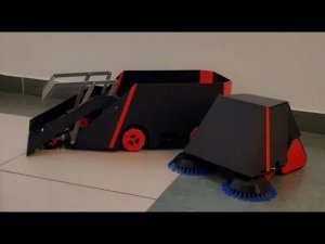 MobSCleaner - действующий прототип мобильной роботизированной системы уборки городской среды