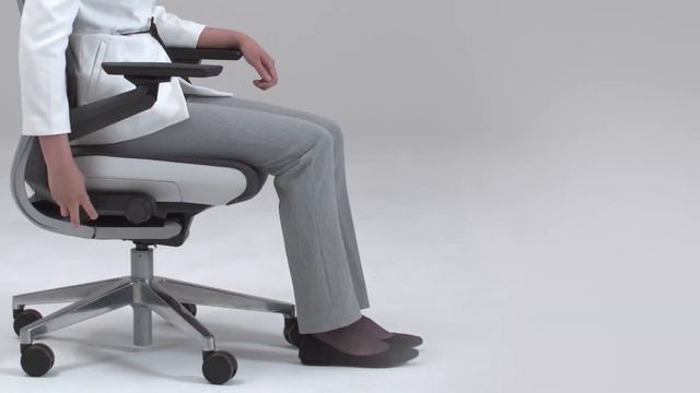 Steelcase Gesture - Controls Seat Depth Tension смотреть онлайн