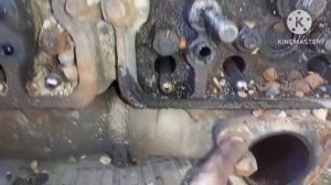 А01 разбираем для замены коленвала