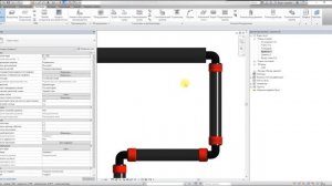 Изменение диаметров трубы модели Uponor  в Autodesk Revit