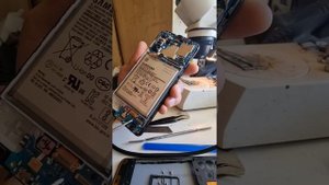 Samsung a325f воду был не работает тач сенсор не включается a32 внутренний все детали