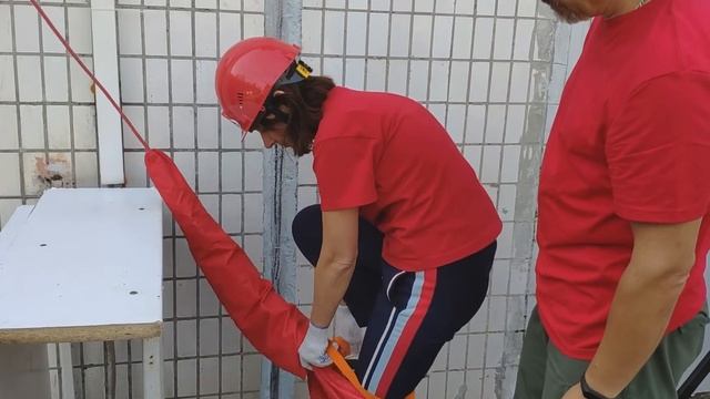 Как использовать средство спасения с высоты САМОСПАС смотреть онлайн