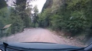 Кусочек дороги в Закан