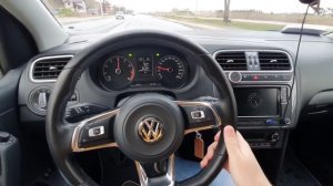 Volkswagen Polo Седан. Разгон 0-150+ (1.6 AT, 110 л.с., CWVA)