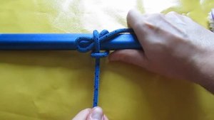 Морские узлы по Скрягину №99  Шлюпочный узел  #БыстроразвязывающиесяУзлы