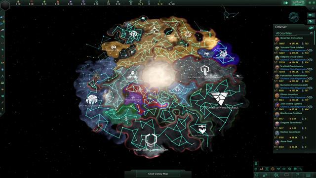 Stellaris: Random Species :Giroan Citizen Confederation Run 1/3 смотреть онлайн