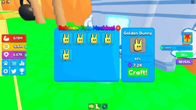 Читерский Петы - Был Нубом, стал ПРО! Симулятор Качка Lifting Heroes Роблокс смотреть онлайн