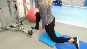 Болят колени... Растяжка для мышц передней повехности бедра.
