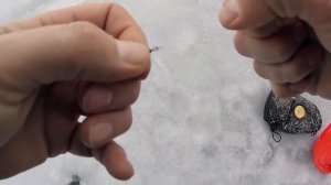 Ловля на Черта. Зимняя рыбалка. Окунь со льда.