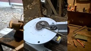 Гибочный станок для завитков из жигулевской ступицы своими руками.