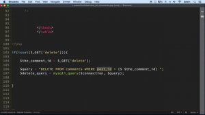 129 Deleting comments   PHP Full Course 2021