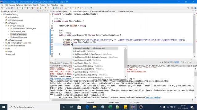 #10 What is Implicit Wait? How to use Implicit Wait in Selenium : Selenium Webdriver 3 Tutorial