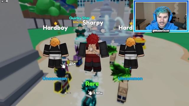 I Spent ROBUX To Get The RAREST ALL MIGHT FIGHTER In Anime Clicker Simulator!! (Roblox) смотреть онлайн