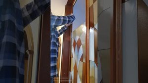 Демонтаж и монтаж витража под штапик