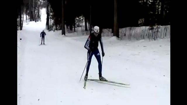 Школа беговых лыж. Урок №14: способы подъемов на лыжах смотреть онлайн