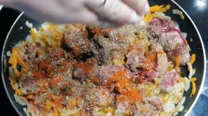 КУРИНАЯ ПЕЧЕНЬ ТУШЕНАЯ в СМЕТАНЕ.