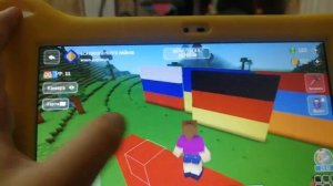 Как Построить Флаг Францию в Блок Крафт 3д Block craft 3d
