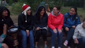 Прославление на испанском на молодежном выезде "Высота-2015"