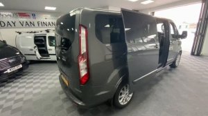 2020 FORD TOURNEO CUSTOM 2.0 320 TITANIUM X L2 ECOBLUE 185 BHP FULL FORD SERVICE HISTORY 8 SEATER