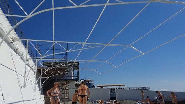 Алушта, море, пляж 16.06.2021 смотреть онлайн