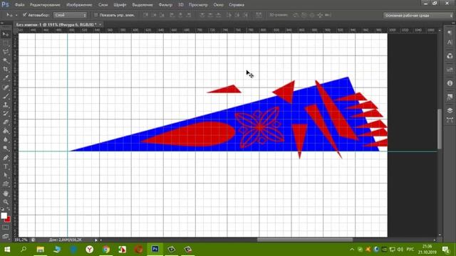 Рисуем снежинку в Фотошопе смотреть онлайн