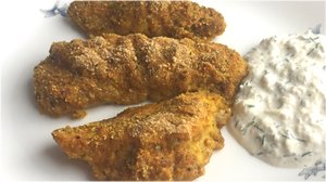 Куриное филе в панировке, запеченное в духовке. Быстро и вкусно.mp4