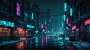 Deep Sleep Cyberpunk Vibe For Sleep & Relaxation