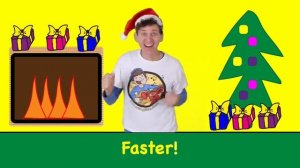 What's In The Christmas Bag? Song with Matt | Toys and Snakes? | Learn English Kids