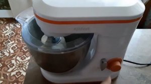 Планетарный миксер Kitfort KT-3045 полный обзор, отзыв. Замес пельменного теста крюком #Китфорт.