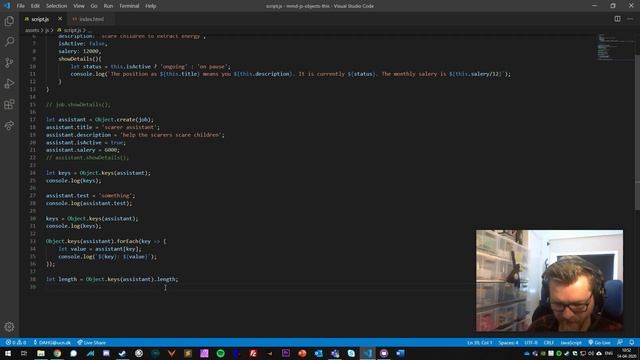 MMD - Sem 2, tema 3 - JavaScript: Object and this - english