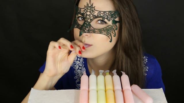 АСМР Фруктовый лёд/Mukbang FRUIT YOGO ICE *SOFT EATING SOUNDS*