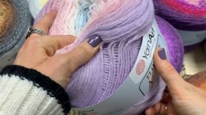 Новая пряжа Yarn Art Flowers Alpaca !