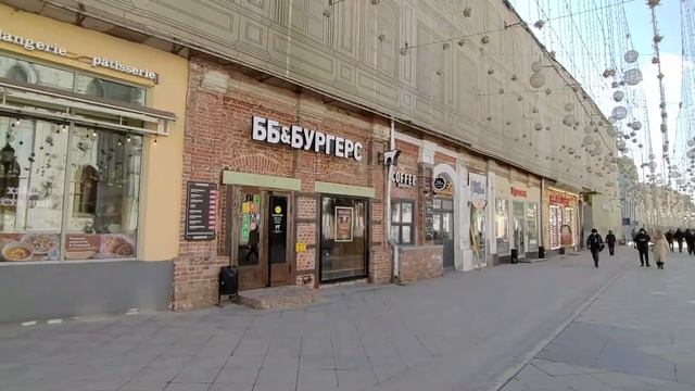 Nikolskaya St. Walk | From Lubyanka square to the Cathedral of the Kazan Icon of the Mother of God смотреть онлайн