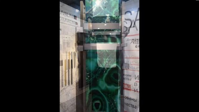 Дизайнерские полотенцесушители SAMVALINI с водяным и электрическим подключением. Стенд. смотреть онлайн