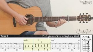 Hymn For The Weekend - Coldplay | Fingerstyle Guitar | TAB + Chords + Lyrics