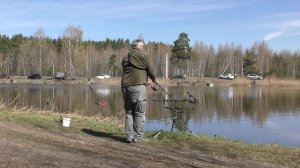 Рыбалка в Бисерово на Головном пруду