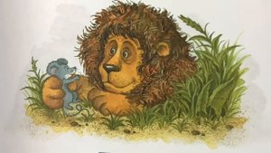 Сказка для детей « Лев и мышь» - читаем вслух. Лев Толстой