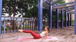 DAY 27 - 15 MIN Blissful Yoga-Pilates Workout | Get Lean & Sculpted | Lena Lo | GGT