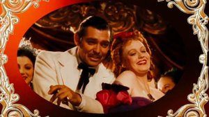 КЛАРК ГЕЙБЛ в роли Ретт  Батлера в фильме " Унесенные ветром"