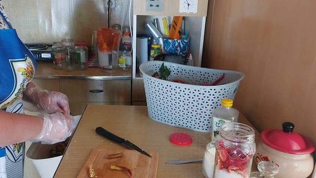 Острый перец ?заготовка на зиму, готовим вместе со мной