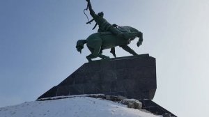 Уфа зимой первый день, что посмотреть.