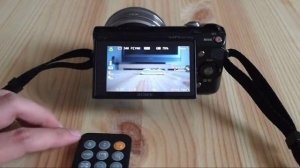 Sony NEX 5N NEX-7 NEX-5 ALPHA A77 A65 Remote Control Demo (as RMT-DSLR1)  - Shutter Release